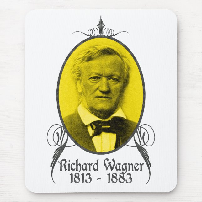Richard Wagner Mouse Pad (Front)