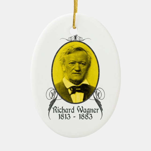 Richard Wagner Ornament (Front)