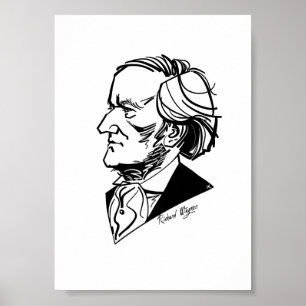 Richard Wagner Poster