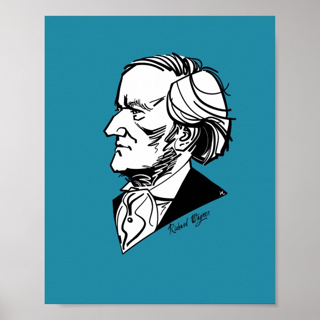 Richard Wagner Poster (Front)