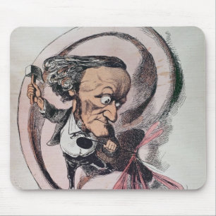 Richard Wagner splitting the ear drum of world Mouse Pad