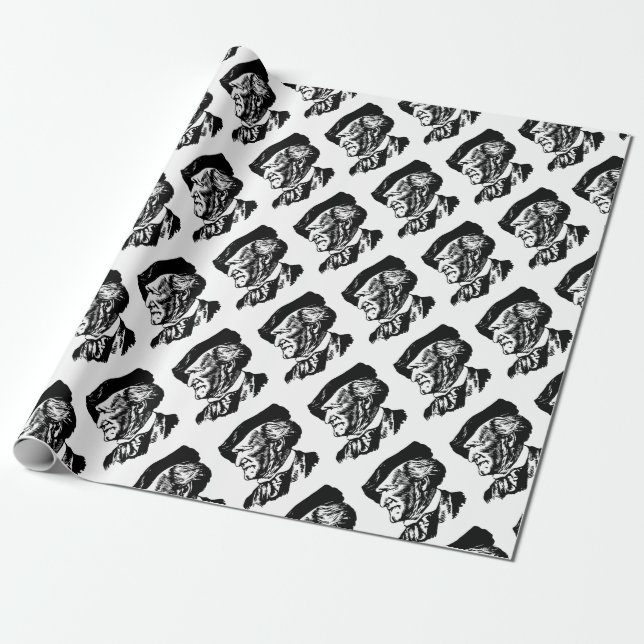 Richard  Wagner Wrapping Paper (Unrolled)