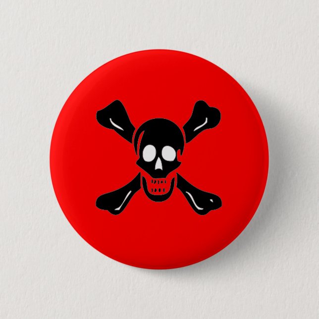 Richard Worley-Black 6 Cm Round Badge (Front)