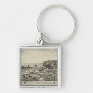 Richards Residence, Kansas Key Ring