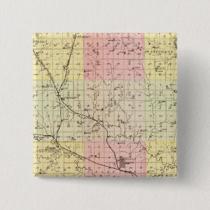 Richardson County, Nebraska 15 Cm Square Badge
