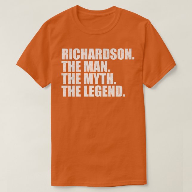 RichardsonRichardson Family name Richardson last N T-Shirt (Design Front)