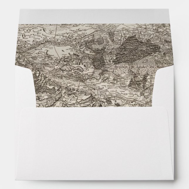 Richelieu, Saumur Envelope (Back (Bottom))