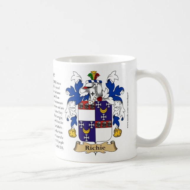 Richie, the Origin, the Meaning and the Crest Coffee Mug (Right)