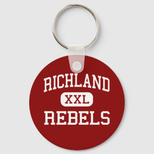 Richland - Rebels - High School - Essex Missouri Key Ring
