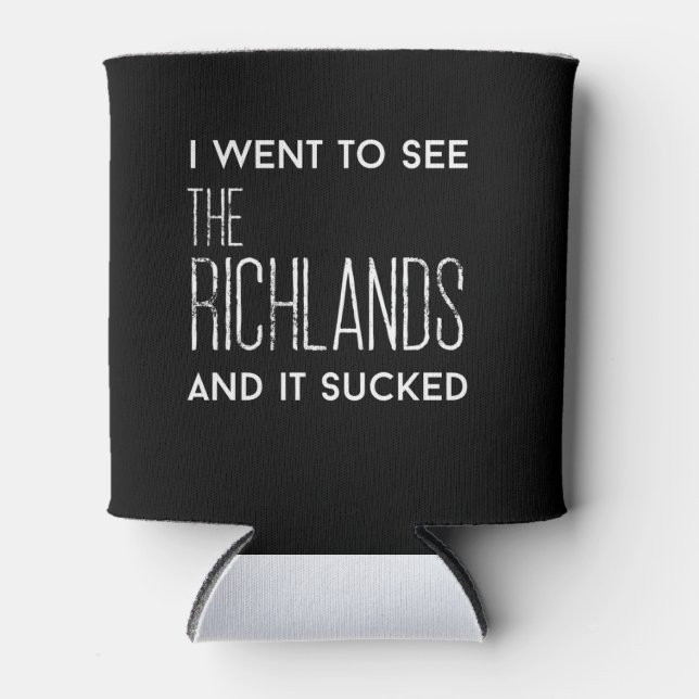 Richlands Suck Can Cooler (Front)