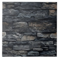 Richly Layered Stone Wall