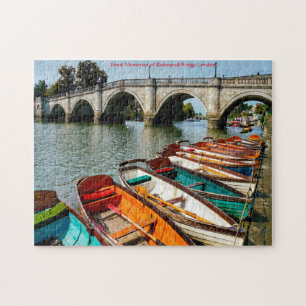 Richmond Bridge London. Jigsaw Puzzle