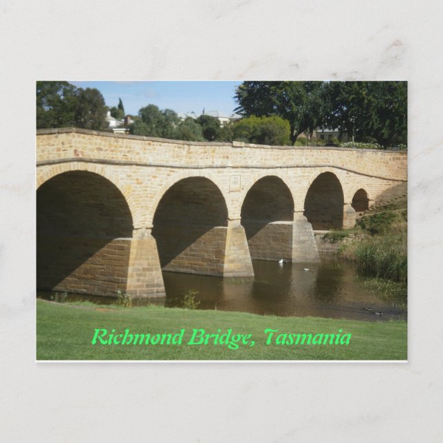 Richmond Bridge, Tasmania Postcard (Front)