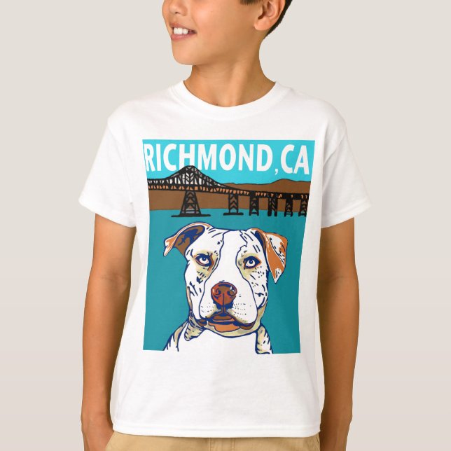 Richmond, CA Mutt T-Shirt (Front)