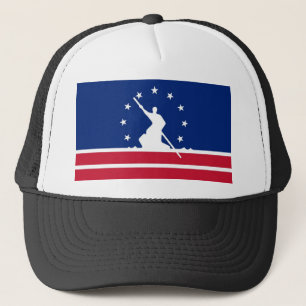Richmond city flag united state america Virginia Trucker Hat