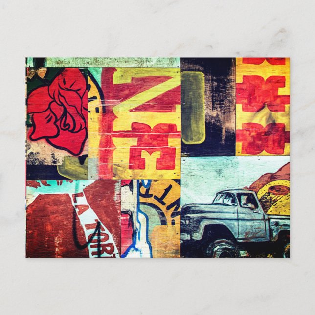 Richmond Grafitti Cover Postcard (Front)