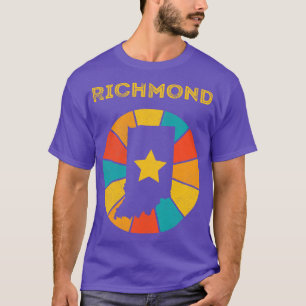 Richmond Indiana Vintage Distressed Souvenir 1 T-Shirt