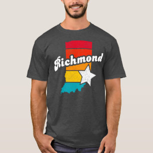 Richmond Indiana Vintage Distressed Souvenir 2 T-Shirt
