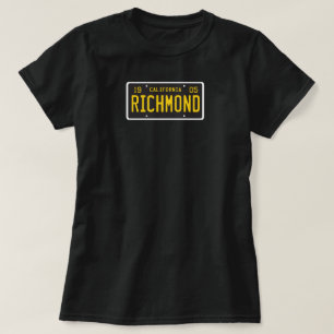 Richmond License Plate T-Shirt