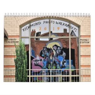 Richmond Photo Walkabouts Mural Edition 2019 Calendar