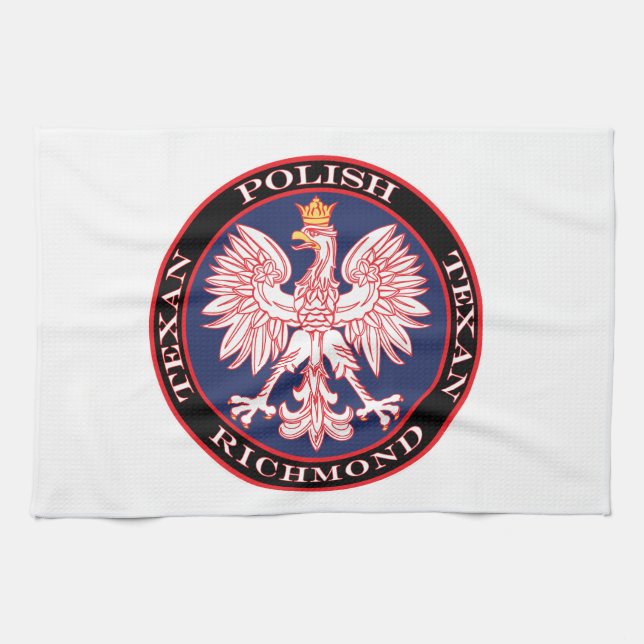 Richmond Polish Texan Tea Towel (Horizontal)