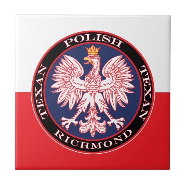 Richmond Polish Texan Tile (Front)