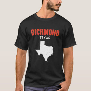 Richmond Texas USA State America Travel Texas T-Shirt