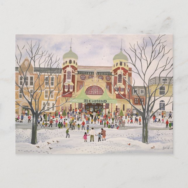 Richmond Theater Surrey 1988 Postcard (Front)