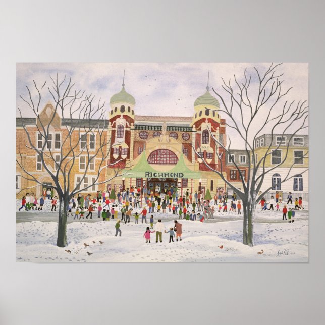 Richmond Theater Surrey 1988 Poster (Front)