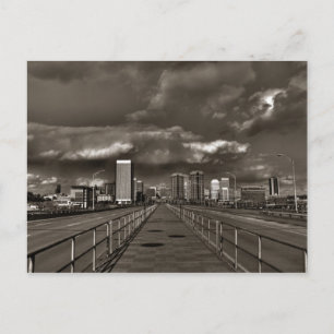 Richmond VA Skyline Postcard