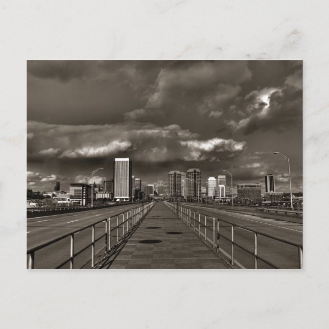 Richmond VA Skyline Postcard (Front)