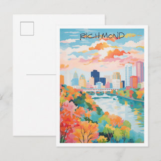 Richmond Virginia Art Travel  Postcard