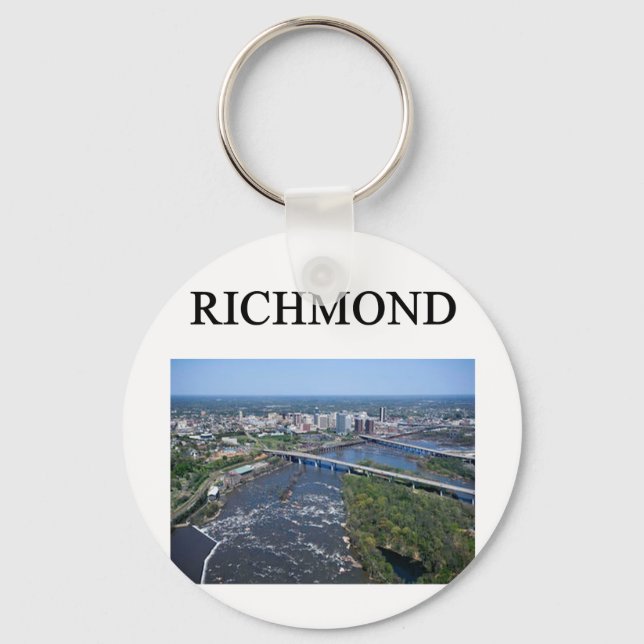 RICHMOND virginia Key Ring (Front)