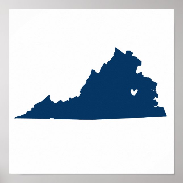 Richmond, Virginia Love Poster (Front)