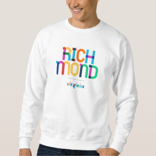 Richmond Virginia Mid Century, Pop Art, Sweatshirt