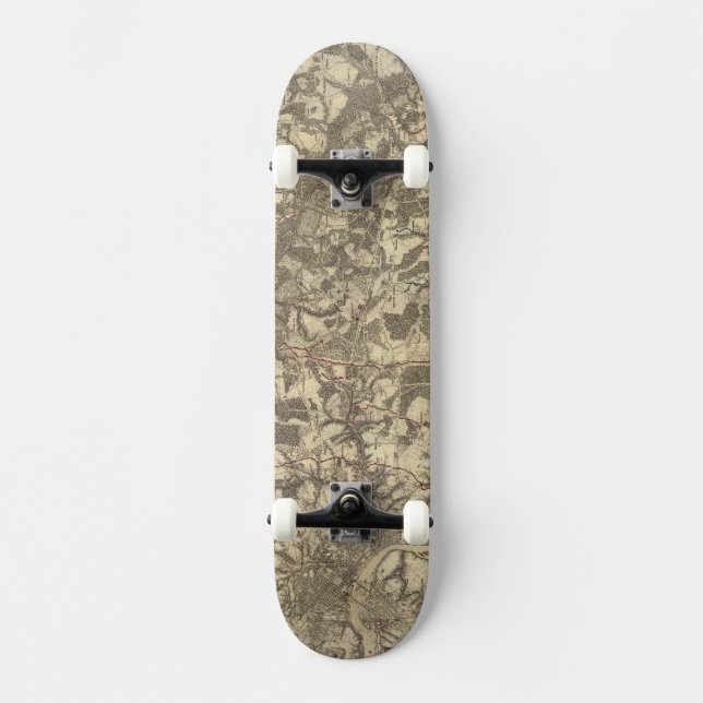 Richmond, Virginia Skateboard (Front)