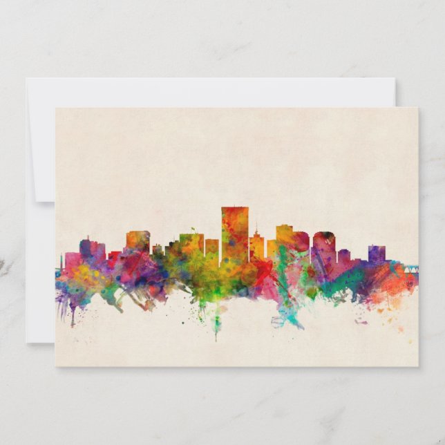 Richmond Virginia Skyline Cityscape (Front)