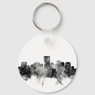 Richmond Virginia Skyline Key Ring