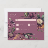 Richness of Spring Colourful Orchid Purple Wedding