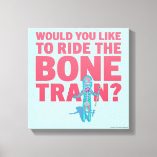 RICK AND MORTY™   Anatomy Park - Bone Train Canvas Print