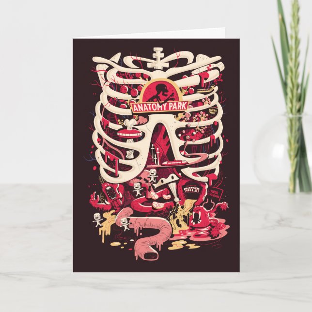 RICK AND MORTY™ | Anatomy Park Rib Cage Card (Front)