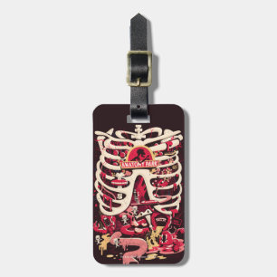 RICK AND MORTY™   Anatomy Park Rib Cage Luggage Tag