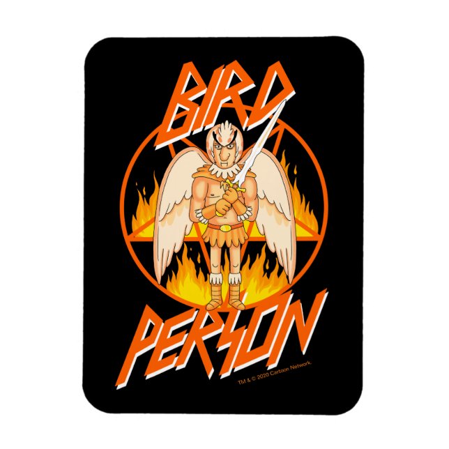 RICK AND MORTY™ | Bird Person Pentagram Magnet (Vertical)