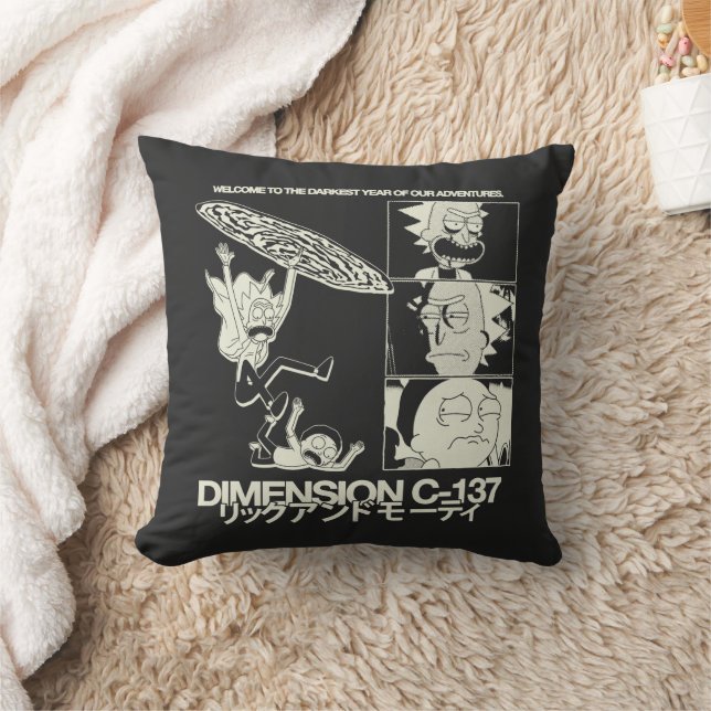 RICK AND MORTY™ | Dimension C-137 Cushion (Blanket)