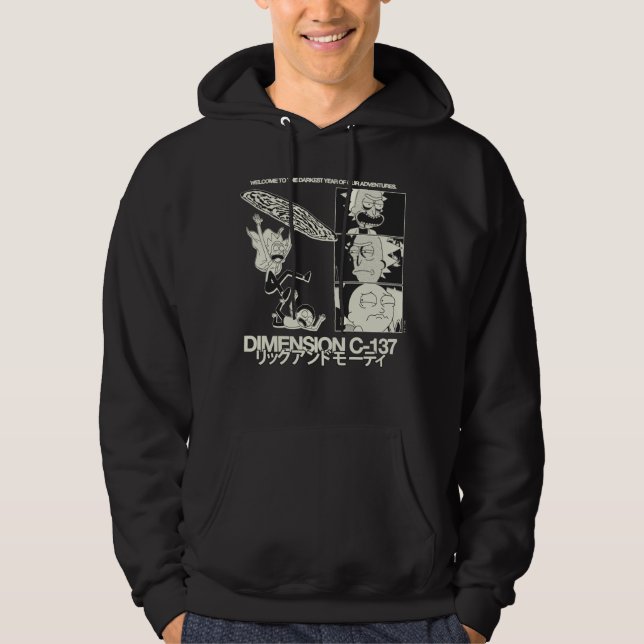 RICK AND MORTY™ | Dimension C-137 Hoodie (Front)
