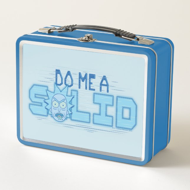 RICK AND MORTY™ | Do Me A Solid Metal Lunch Box (Front)