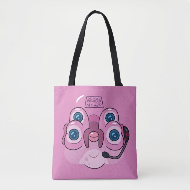 RICK AND MORTY™ | DO NOT DEVELOP MY APP TOTE BAG (Front)