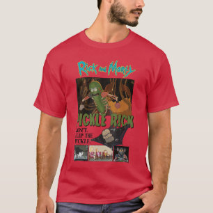 Rick and Morty Dont Fliphe Pickle Adult Cartoon De T-Shirt