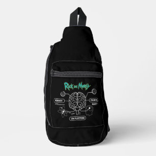 RICK AND MORTY™   Download Backup Brain Sling Bag