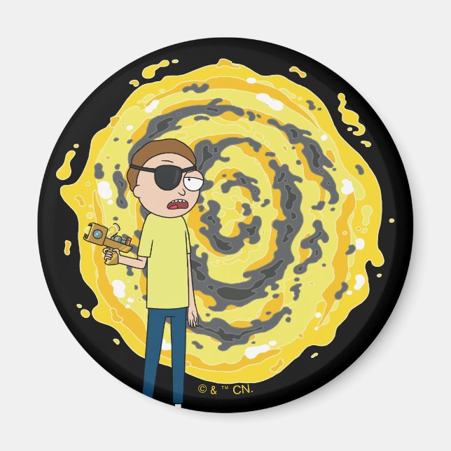 RICK AND MORTY™ | Evil Morty Portal Magnet (Front)